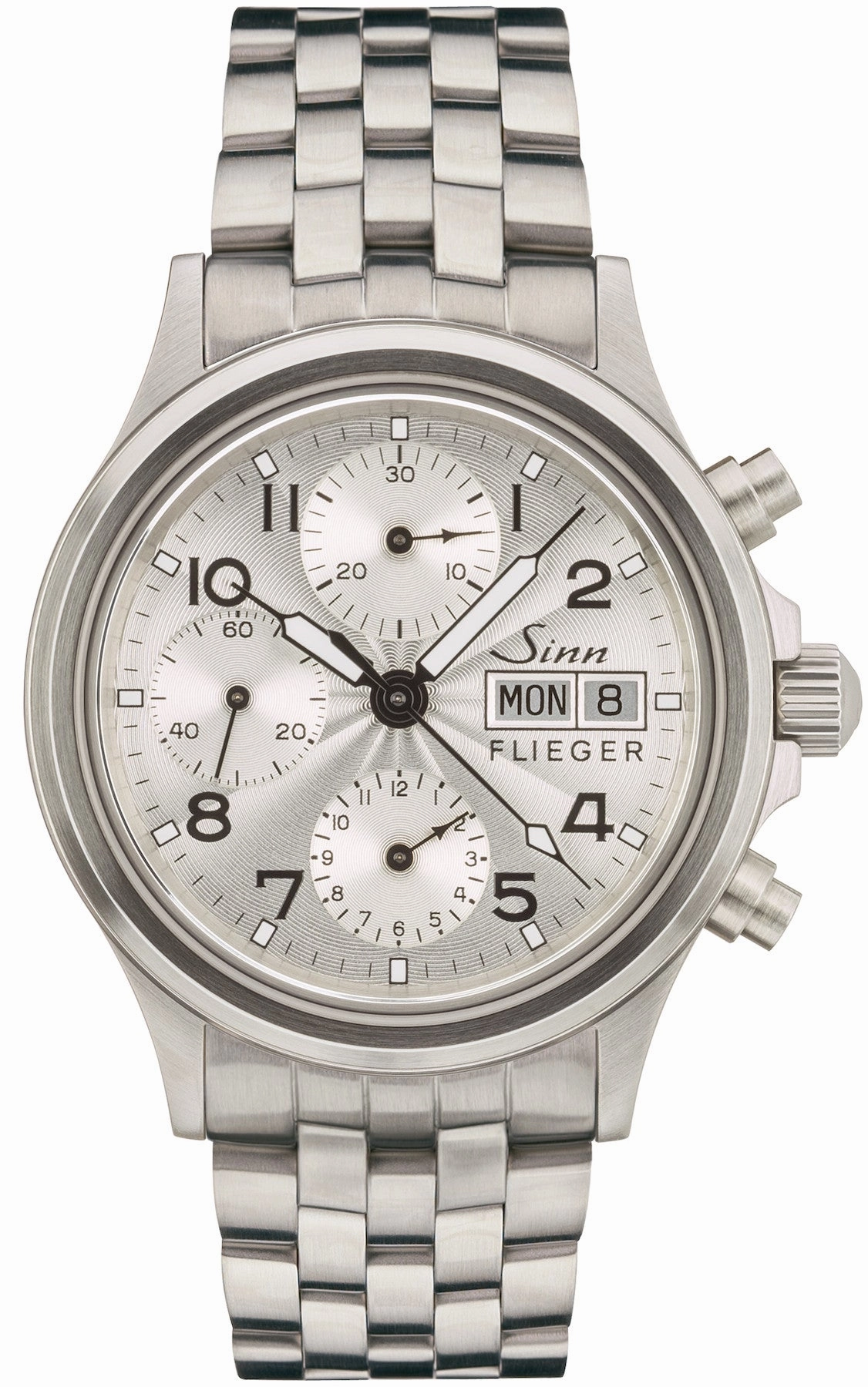 Sinn Watches Sinn 356 Sa Pilot III Fine Link Bracelet Watch