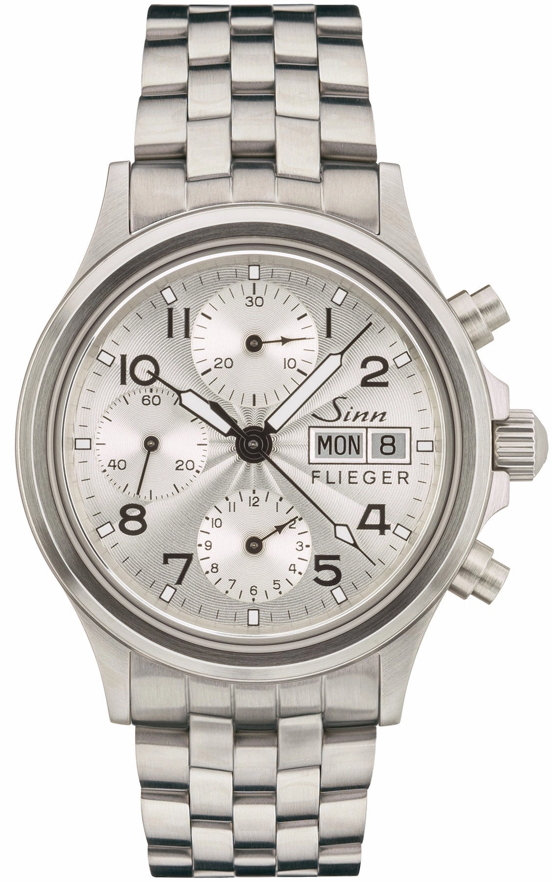 Sinn Watches Sinn 356 Sa Pilot III Fine Link Bracelet Watch