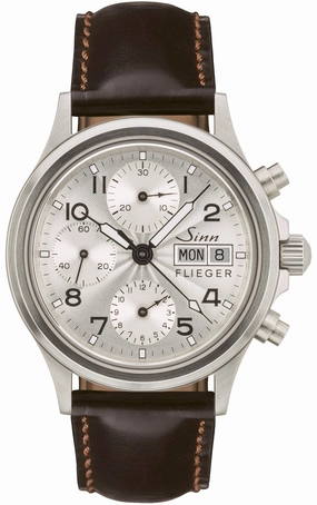Sinn Watches Sinn 356 Sa Pilot III Russia Leather Mocha Watch