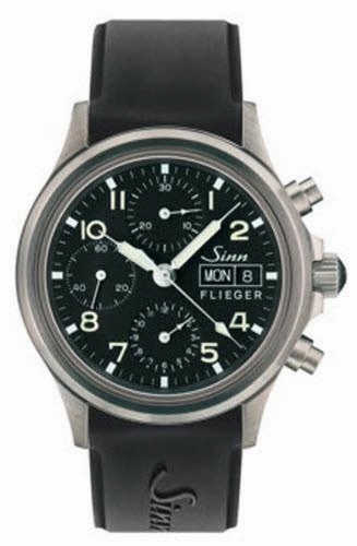 Sinn Watches Sinn 356 Sa Pilot Rubber Watch