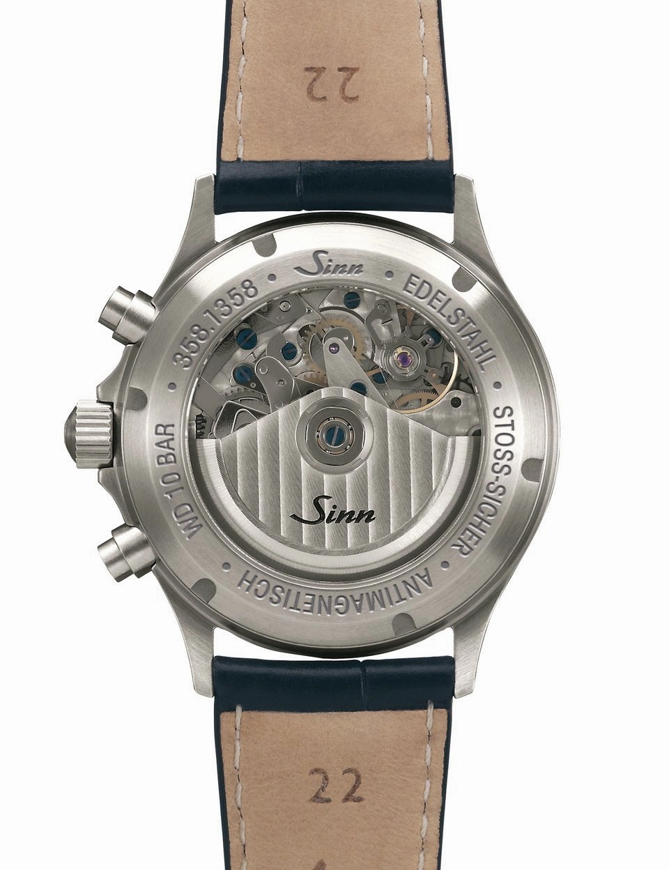 Sinn Watches Sinn 358 Diapal Alligator Watch