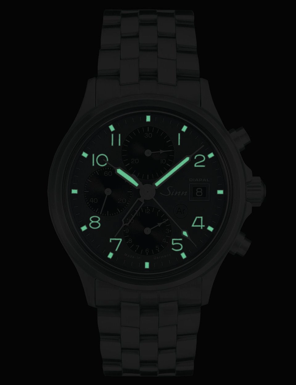 Sinn Watches Sinn 358 Diapal Alligator Watch