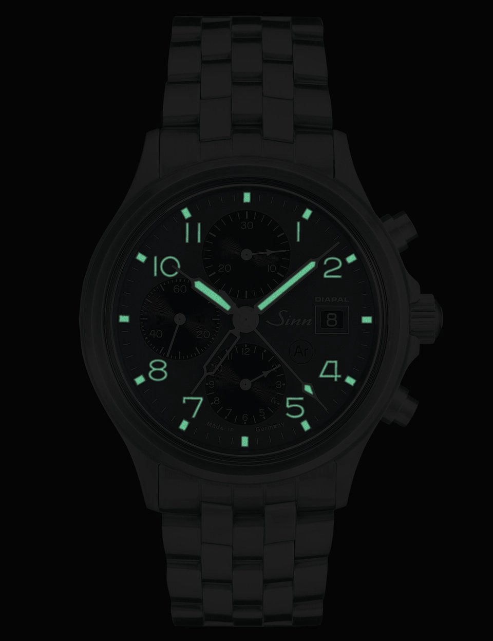 Sinn Watches Sinn 358 Diapal Bracelet Watch