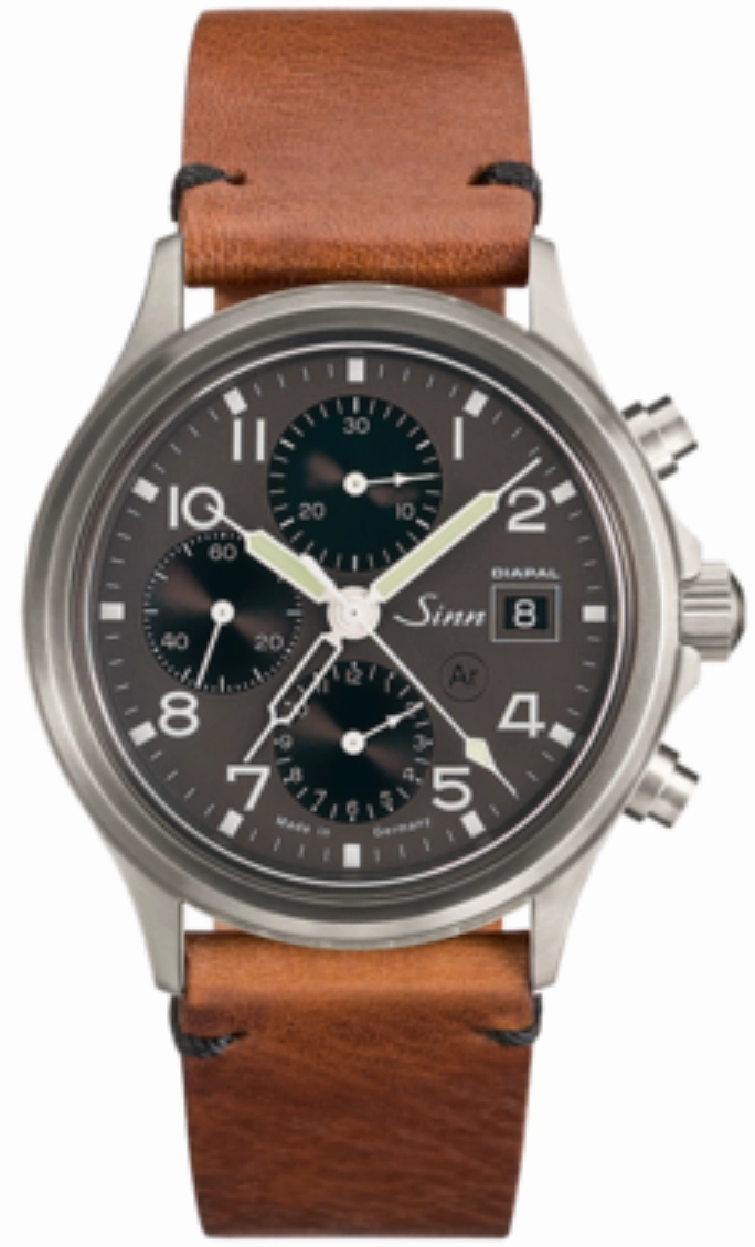 Sinn Watches Sinn 358 Diapal Vintage Cowhide Brown Watch