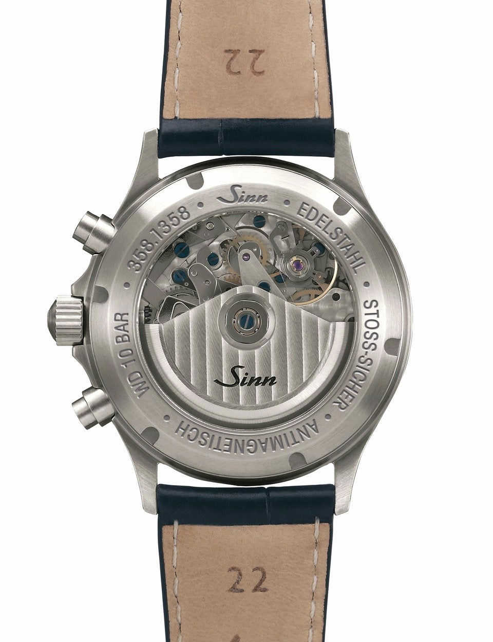 Sinn Watches Sinn 358 Diapal Vintage Cowhide Brown Watch