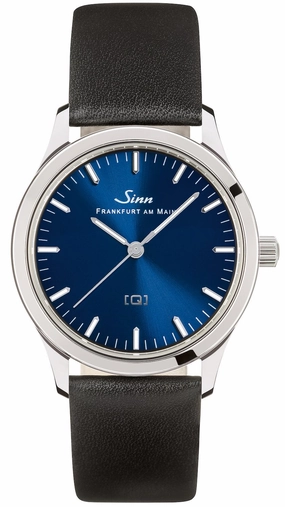 Sinn Watches Sinn 434 St B Ladies Leather Black Watch