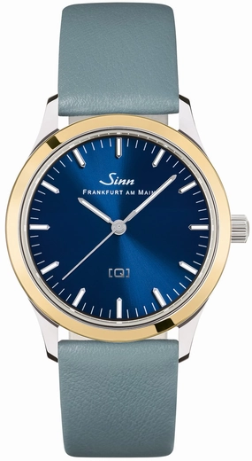 Sinn Watches Sinn 434 St GG B Ladies Leather Blue Watch