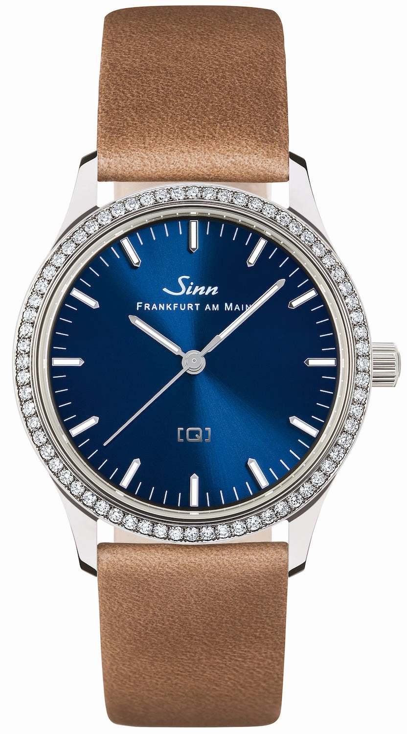 Sinn Watches Sinn 434 TW 68 WG B Ladies Leather Tan Watch