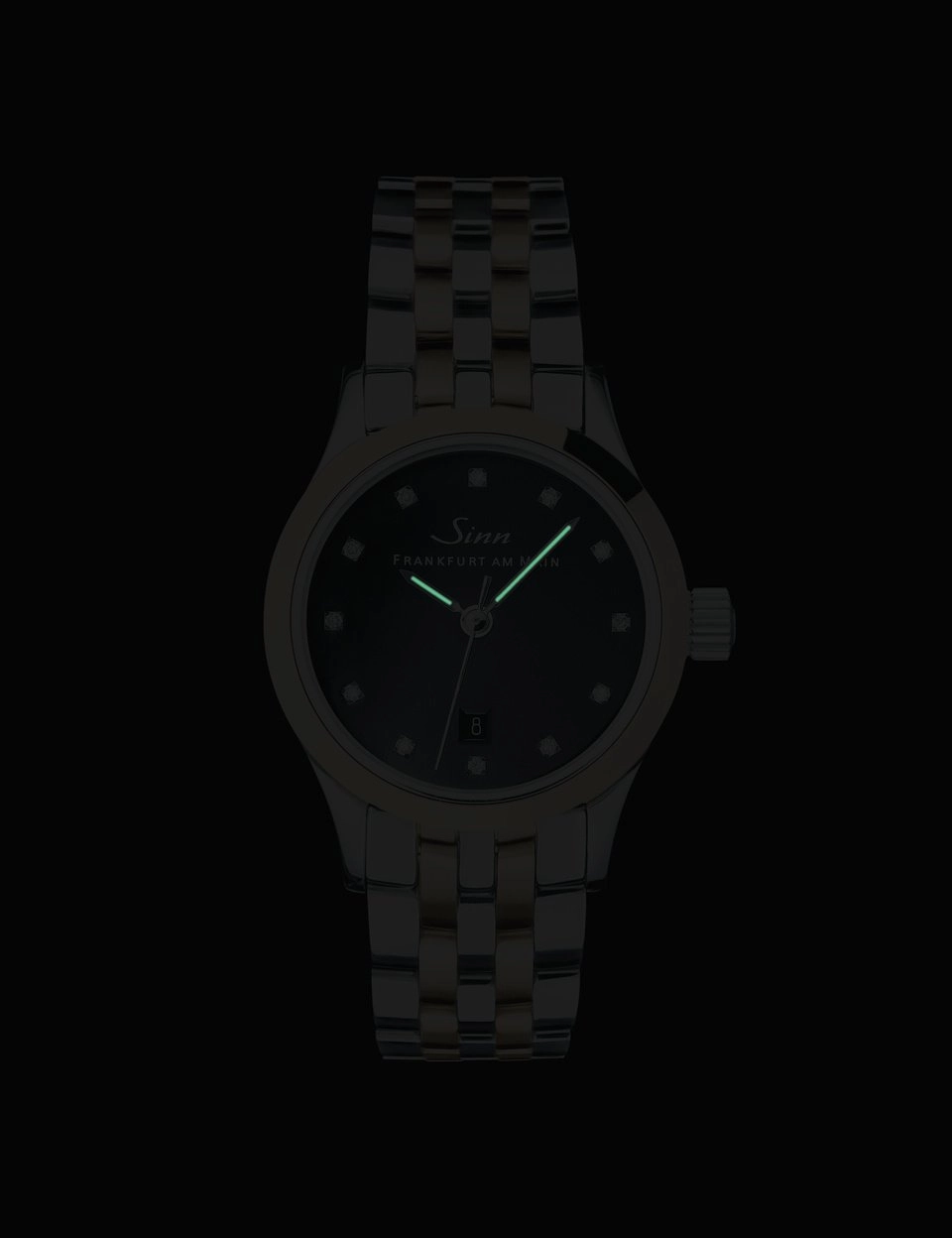 Sinn Watches Sinn 456 TW 12 Ladies Alligator Watch