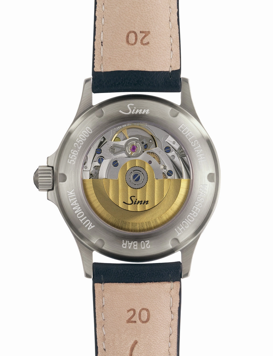 Sinn Watches Sinn 556 A Vintage Cowhide Dark Brown Watch