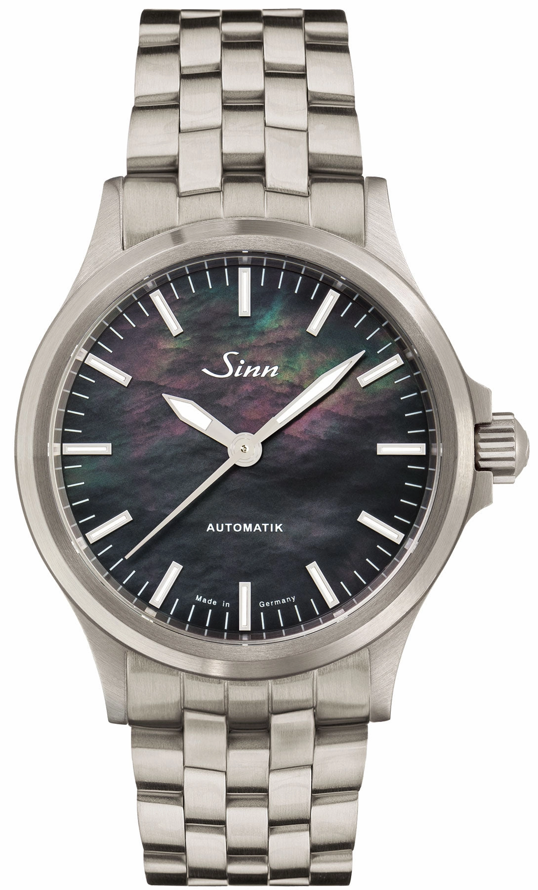 Sinn Watches Sinn 556 I Mother of Pearl S Fine Link Bracelet Watch