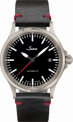 Sinn Watches Sinn 556 I RS Leather Black Vintage Cowhide Watch