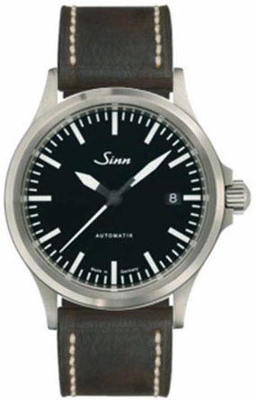 Sinn Watches Sinn 556 I Vintage Leather Dark Brown Watch