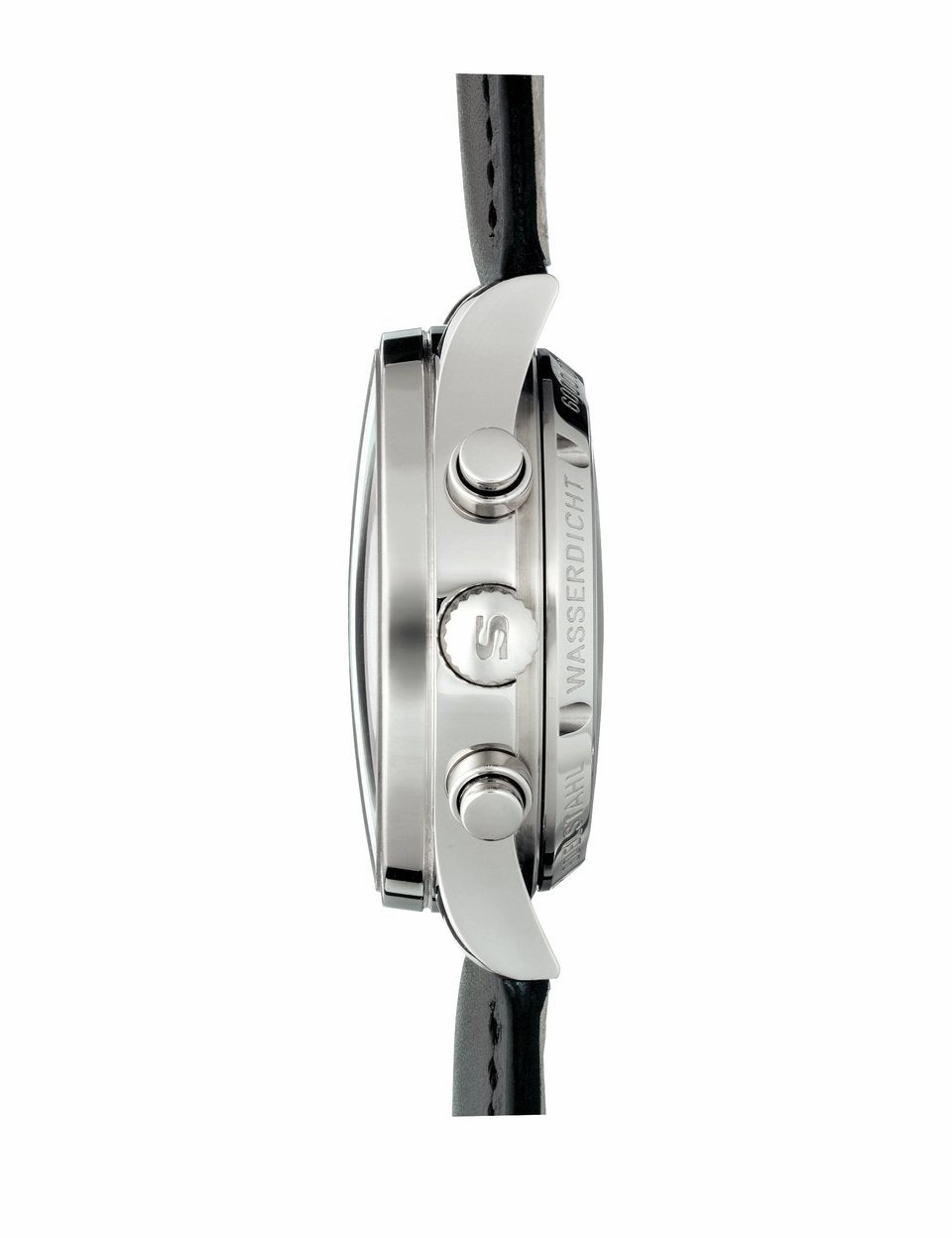 Sinn Watches Sinn 6000 Finance Center Bracelet-Leather Watch