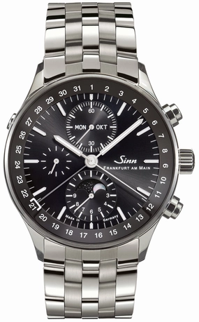 Sinn Watches Sinn 6012 Frankfurt Financial District Fine Link Bracelet Watch