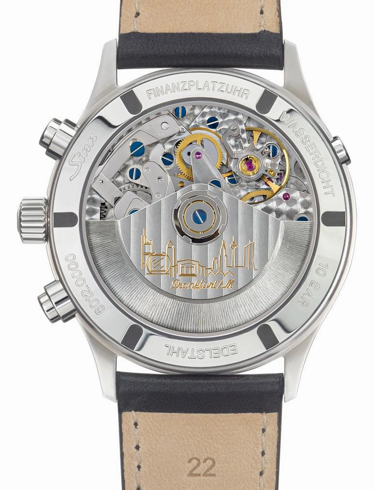 Sinn Watches Sinn 6012 Frankfurt Financial District Leather Black Watch