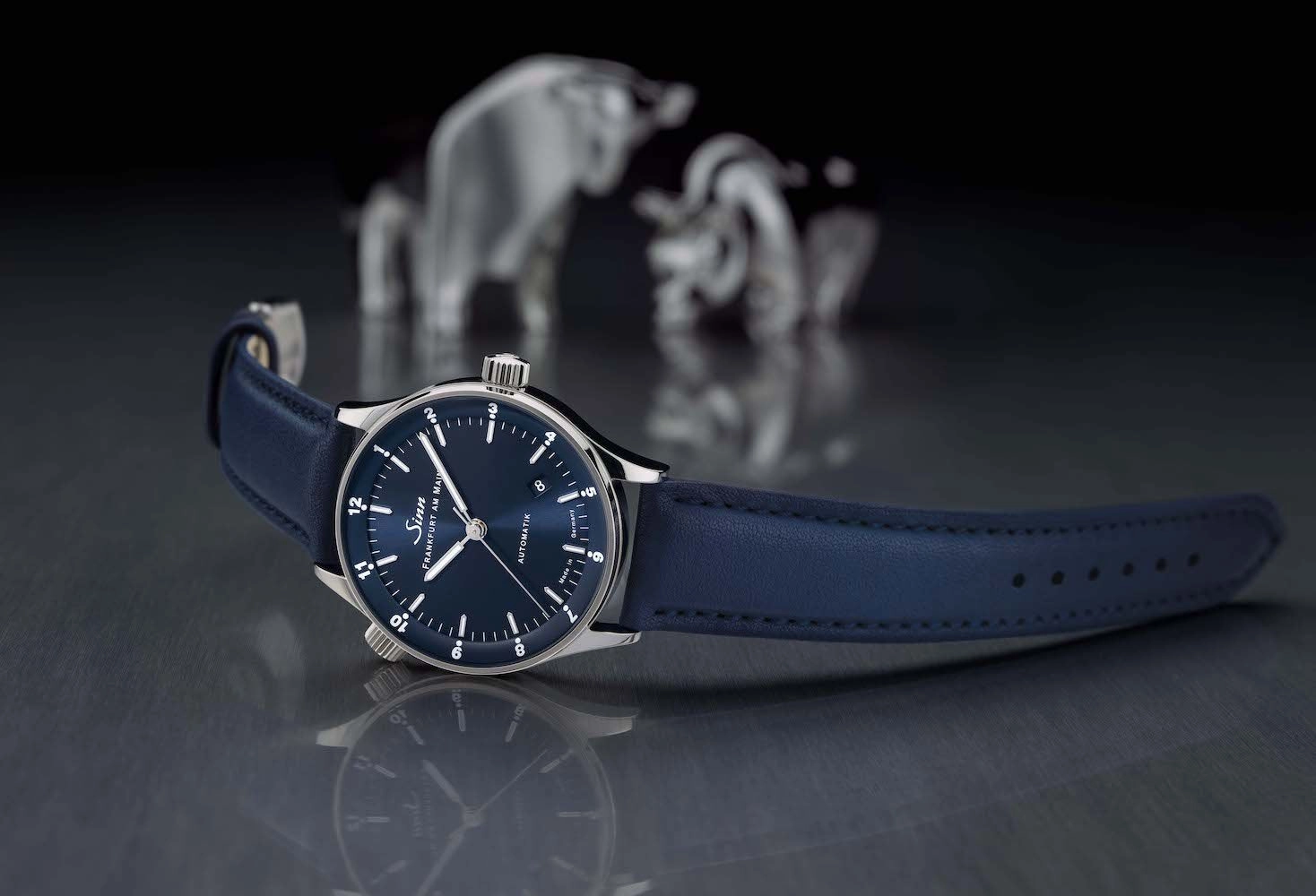 Sinn Watches Sinn 6068 Frankfurt Financial District B Blue Watch