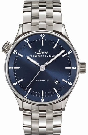 Sinn Watches Sinn 6068 Frankfurt Financial District B Blue Watch