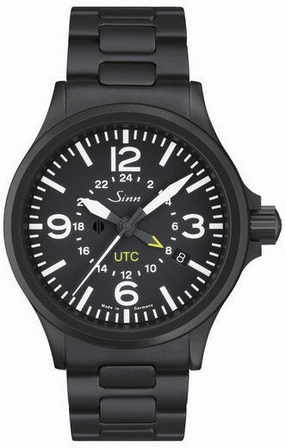 Sinn Watches Sinn 856 S UTC PVD Bracelet Watch