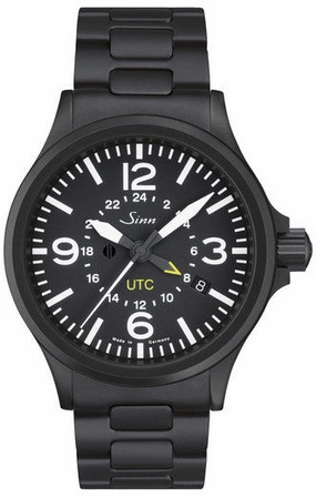 Sinn Watches Sinn 856 S UTC PVD Bracelet Watch