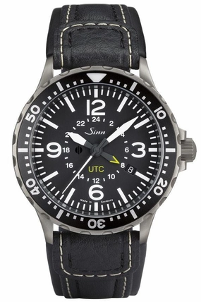 Sinn Watches Sinn 857 UTC Leather Watch