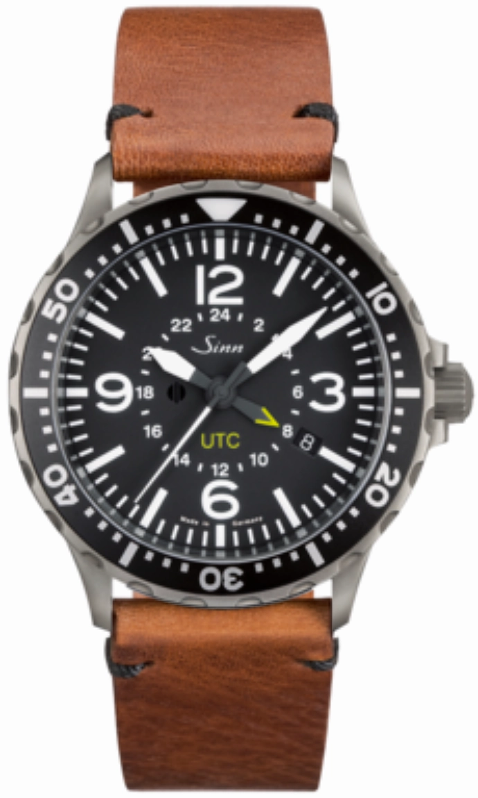 Sinn Watches Sinn 857 UTC Vintage Cowhide Brown Watch