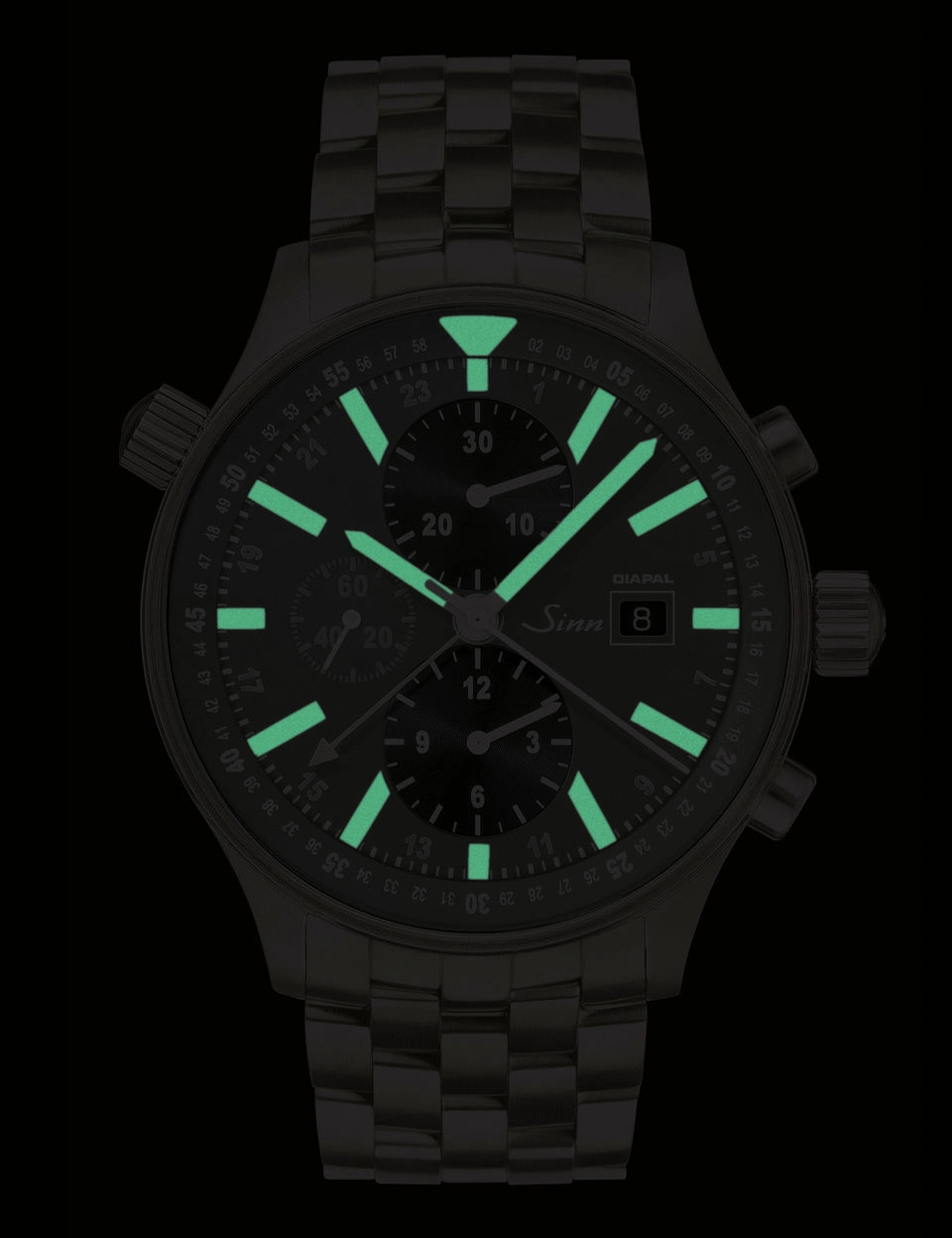 Sinn Watches Sinn 900 Diapal Leather Watch