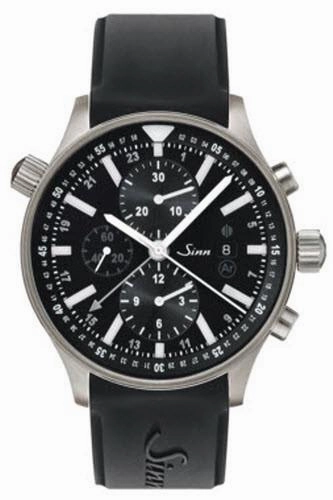 Sinn Watches Sinn 900 Pilot Rubber Watch