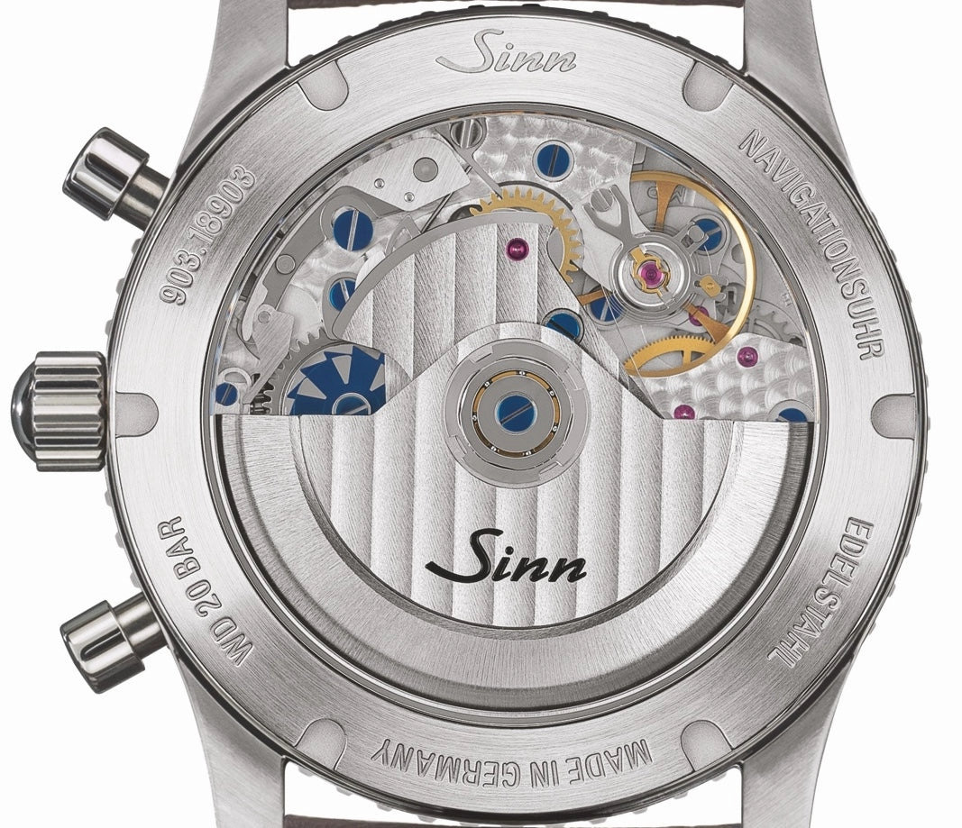 Sinn Watches Sinn 903 St BE II Navigation Tan Leather Watch