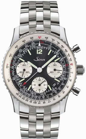 Sinn Watches Sinn 903 St II Navigation Chronograph Bracelet Watch