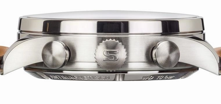 Sinn Watches Sinn 910 SRS Black Leather Watch