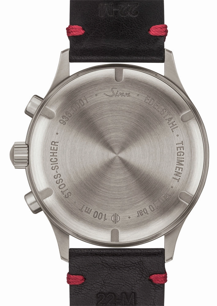 Sinn Watches Sinn 936 Black Leather Watch