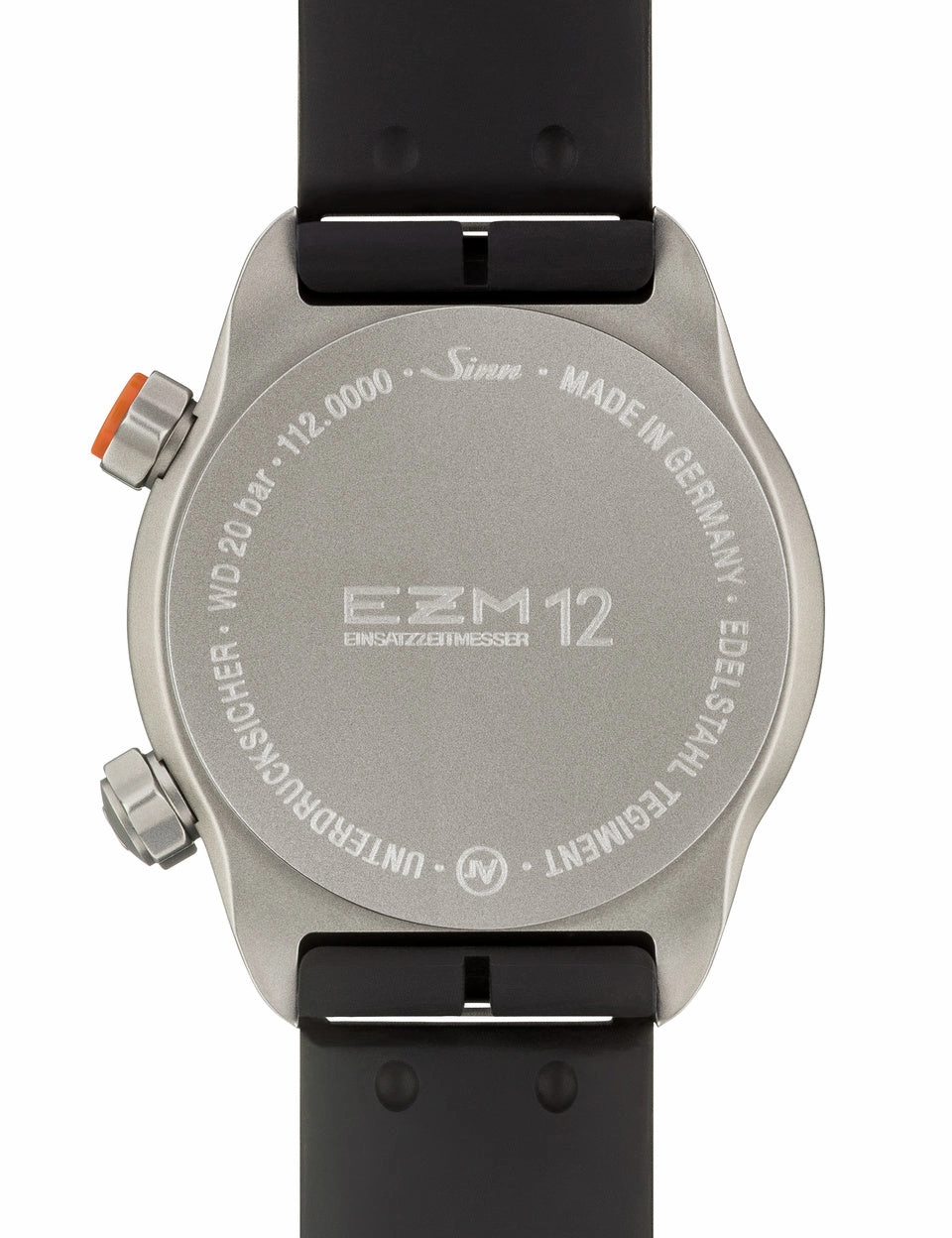 Sinn Watches Sinn EZM 12 Silicone Orange Watch