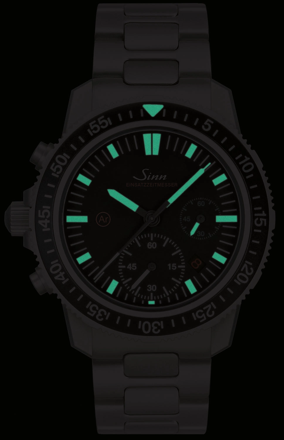 Sinn Watches Sinn EZM 13.1 Leather Strap Watch