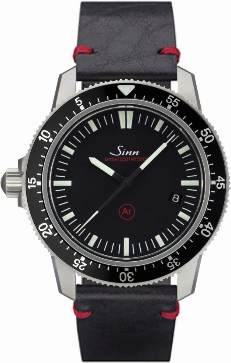 Sinn Watches Sinn EZM 3F Vintage Black With Red Seam Watch