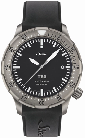 Sinn Watches Sinn T50 Black Silicon Watch