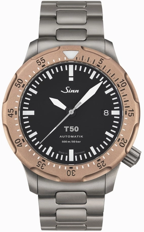 Sinn Watches Sinn T50 GBDR H Link Bracelet Watch