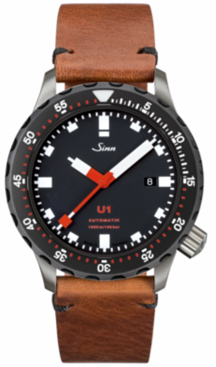 Sinn Watches Sinn U1 SDR Vintage Cowhide Brown Watch