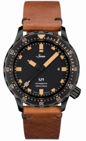 Sinn Watches Sinn U1 SE Vintage Cowhide Brown Watch