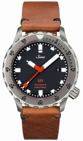 Sinn Watches Sinn U1 Vintage Cowhide Brown Watch