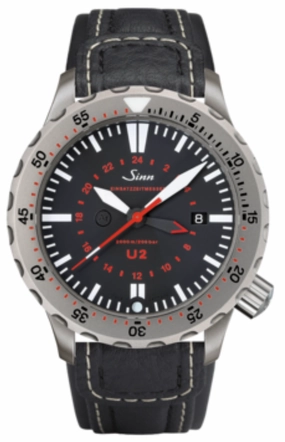 Sinn Watches Sinn U2 EZM 5 Leather Watch