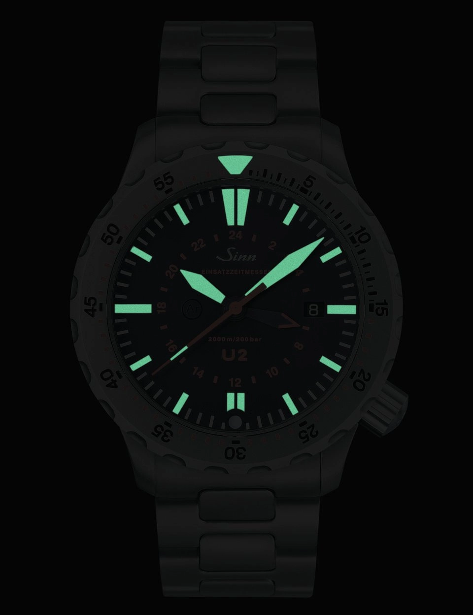 Sinn Watches Sinn U2 EZM 5 Vintage Cowhide Brown Watch