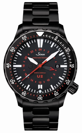 Sinn Watches Sinn U2 S EZM 5 PVD Bracelet Watch
