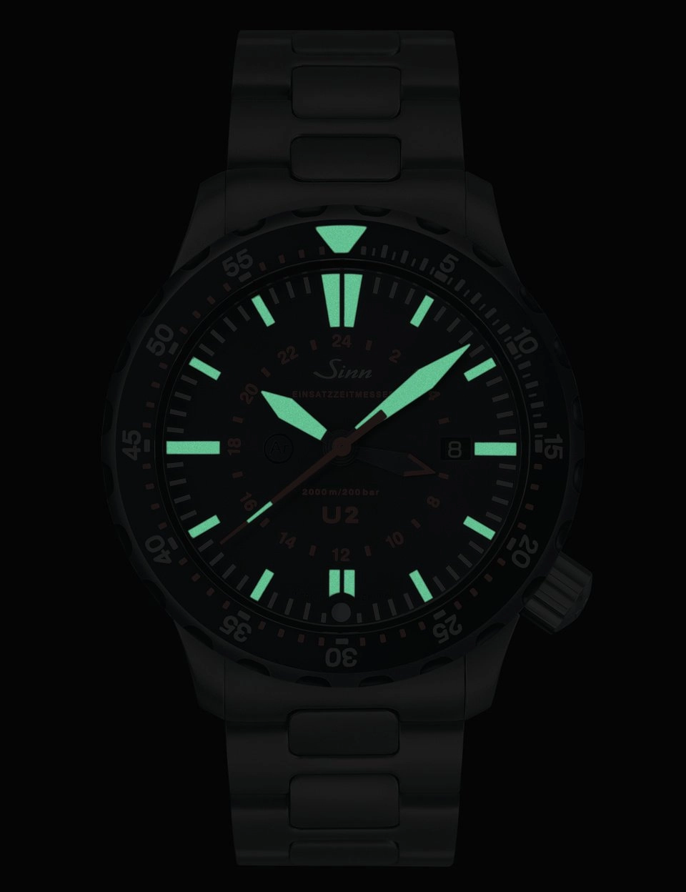 Sinn Watches Sinn U2 SDR EZM 5 Bracelet Watch