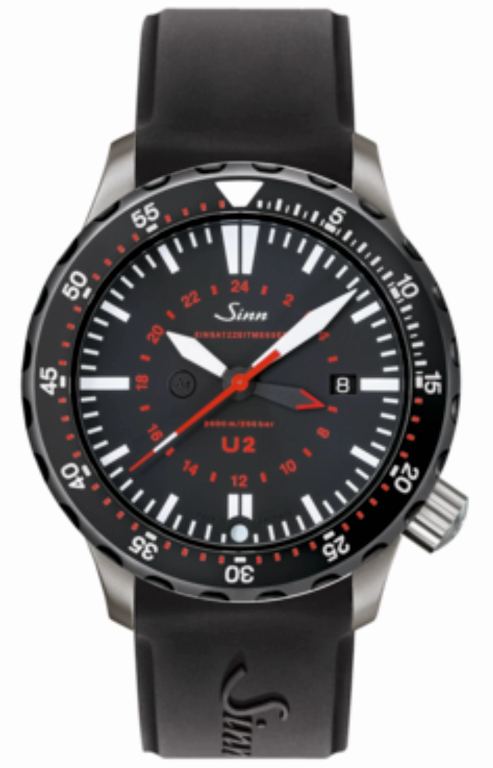 Sinn Watches Sinn U2 SDR EZM 5 Silicone Watch
