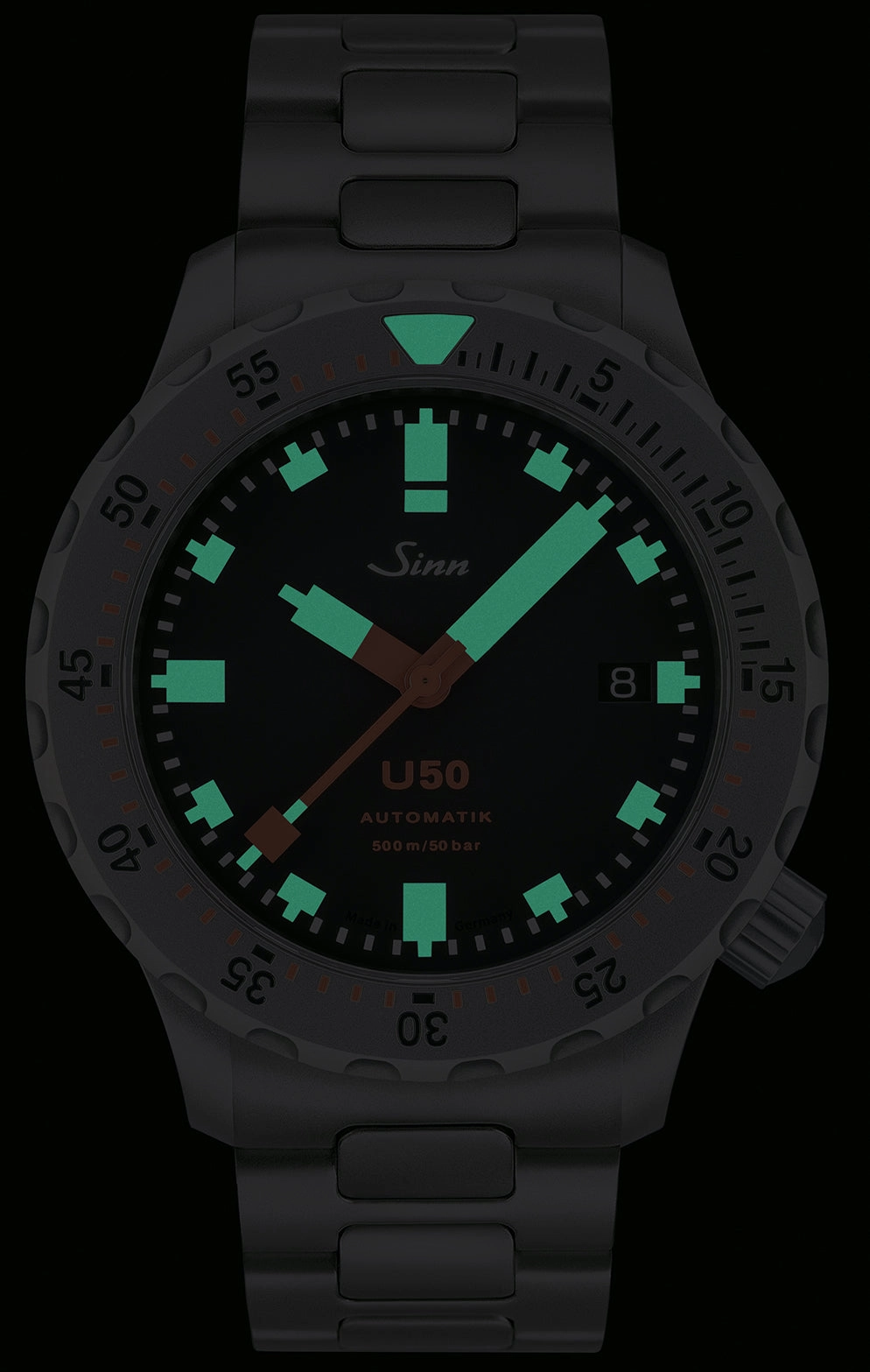 Sinn Watches Sinn U50 H Link Bracelet Watch