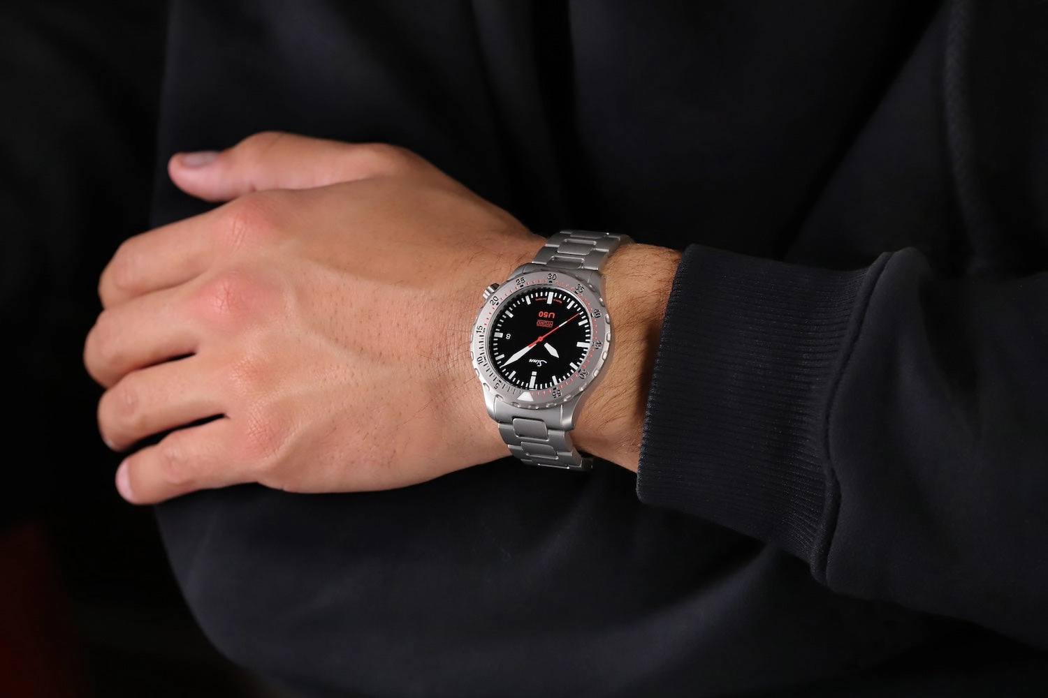 Sinn Watches Sinn U50 Hydro H-Link Bracelet Watch