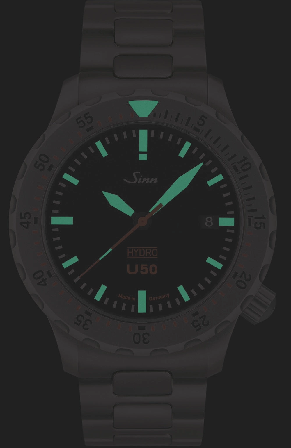 Sinn Watches Sinn U50 Hydro H-Link Bracelet Watch