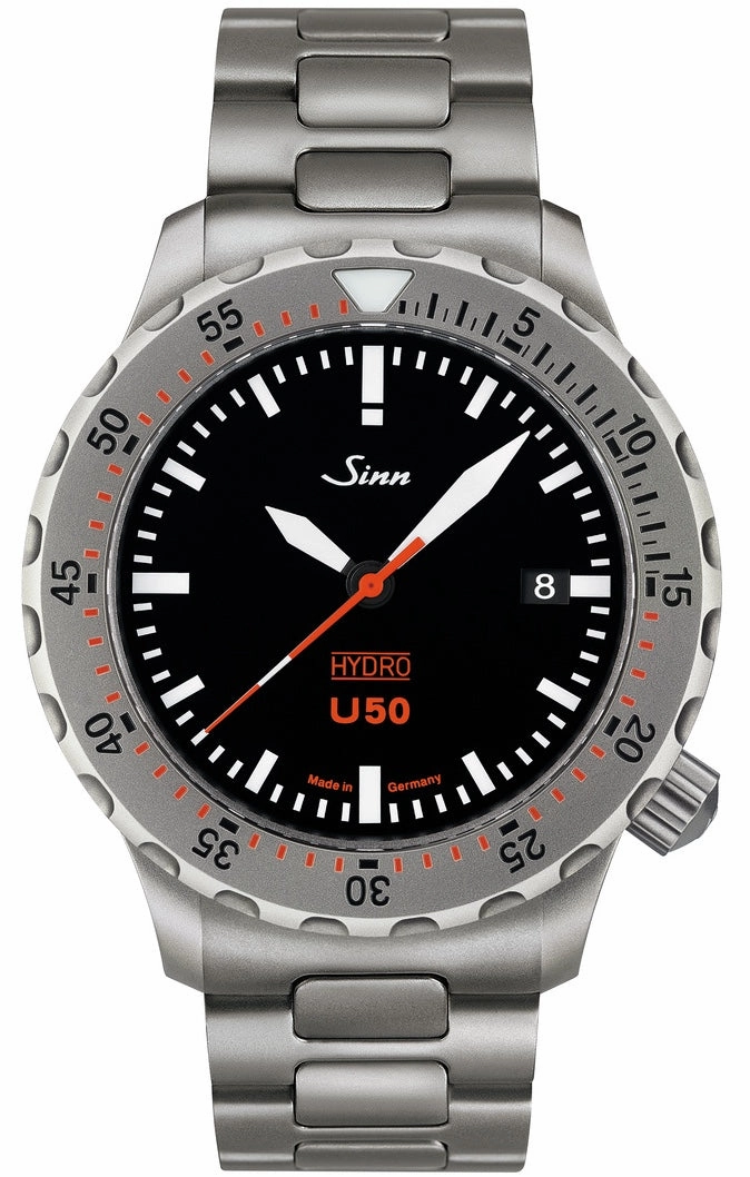 Sinn Watches Sinn U50 Hydro H-Link Bracelet Watch