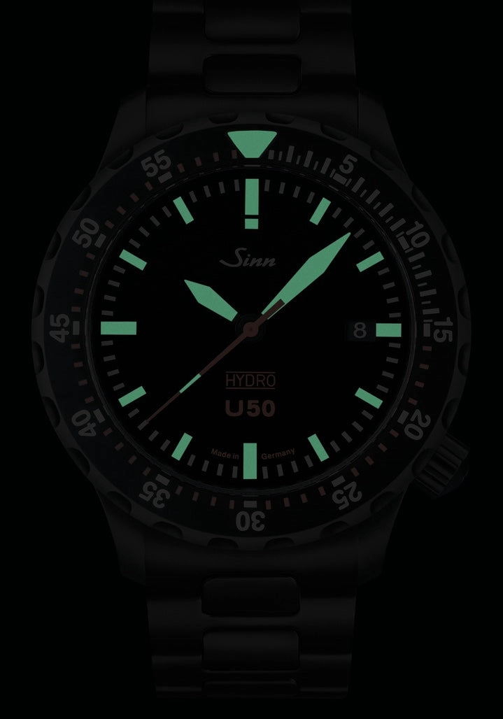 Sinn Watches Sinn U50 Hydro S H-Link Bracelet Watch
